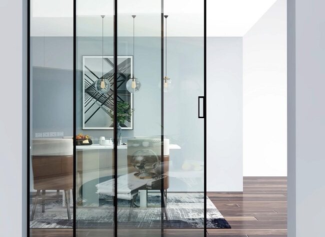 Sliding Glass Door Design for Villas